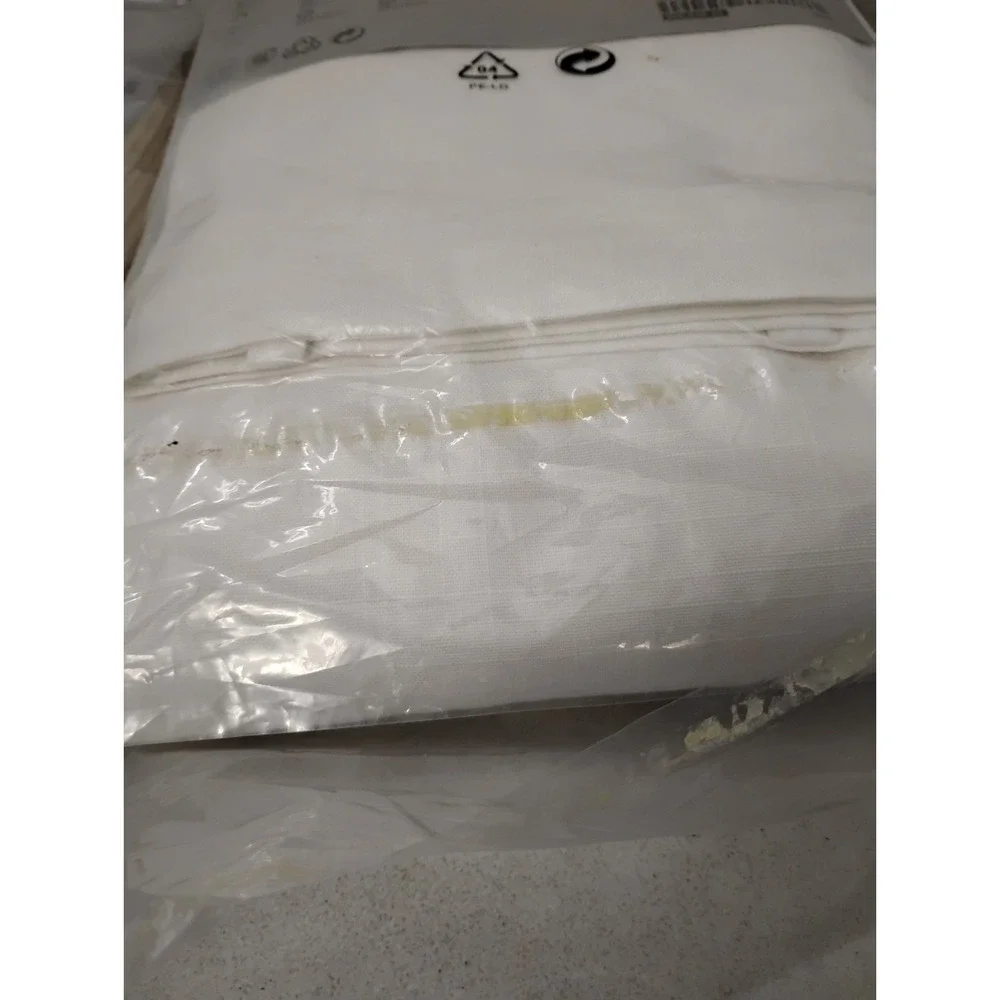 Ikea RITVA Curtains w Tie-Backs 57x118 
